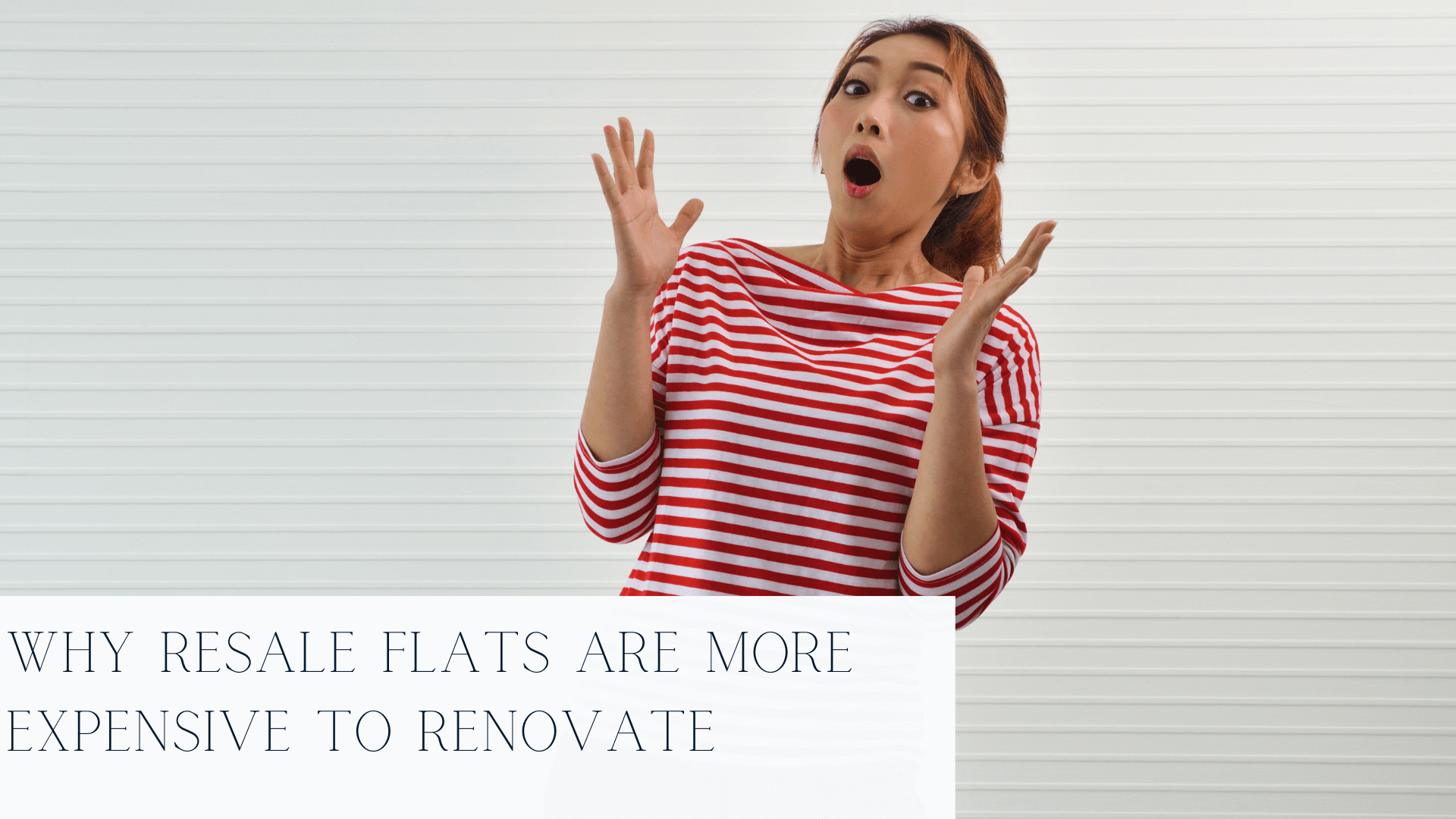Why Resale Flats Are More Expensive to Renovate
